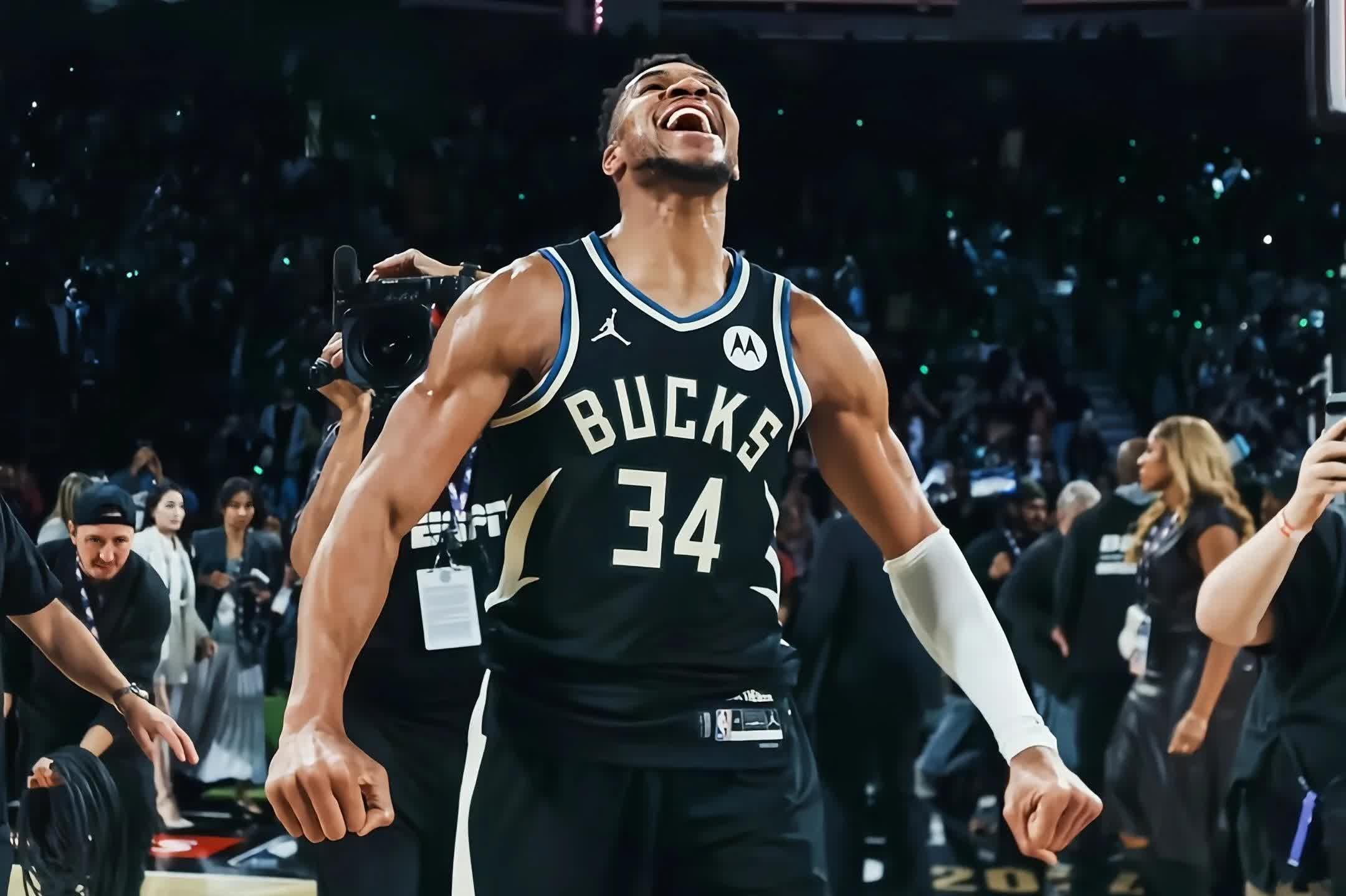 雄鹿MVP高效砍分，领队取得胜利