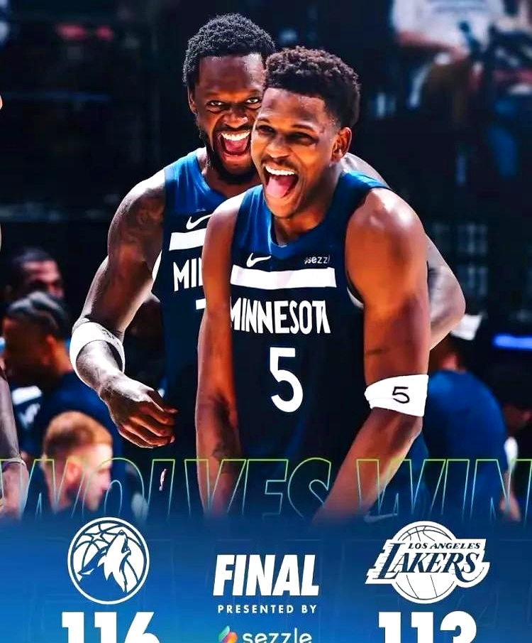 开云体育入口-森林狼主场击败湖人，球队开拓成功